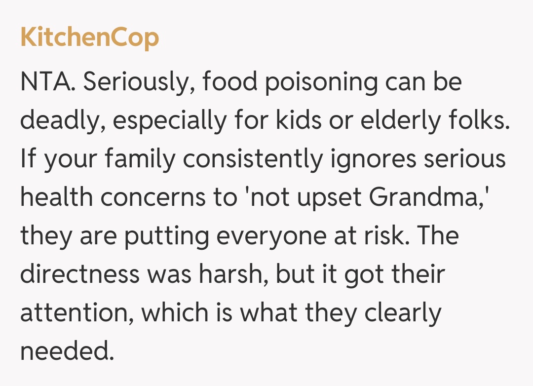 Comentariu de la KitchenCop