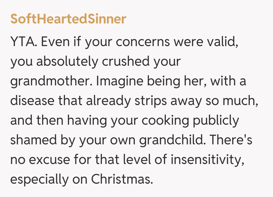 Comentariu de la SoftHeartedSinner