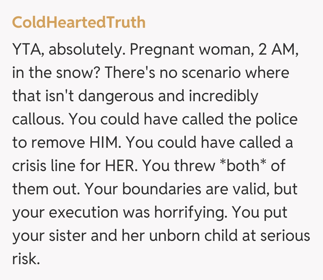 Comentariu de la ColdHeartedTruth