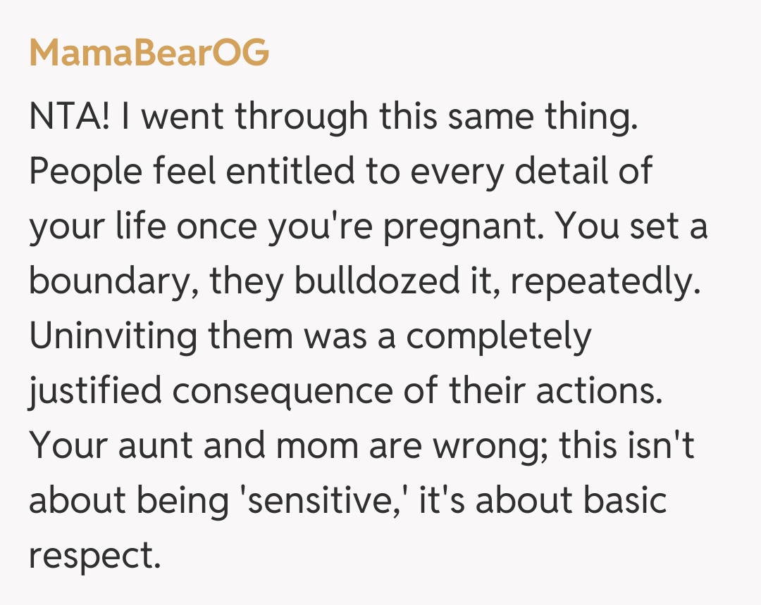 Comentariu de la MamaBearOG