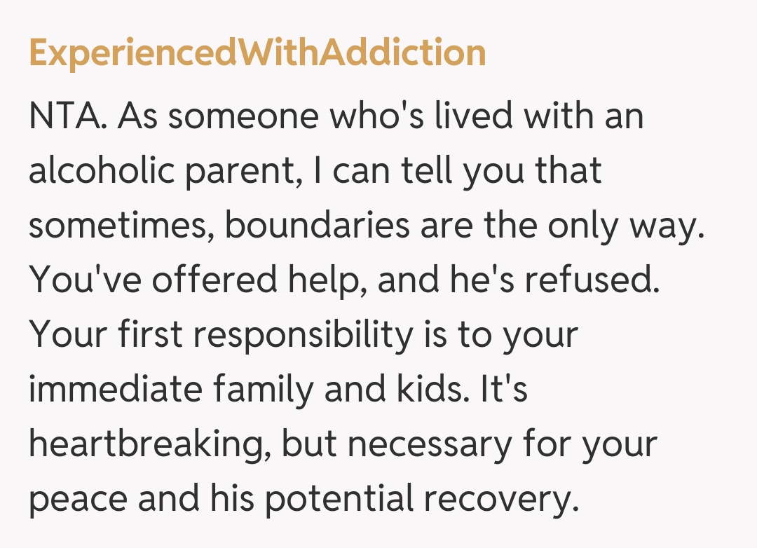 Comentariu de la ExperiencedWithAddiction