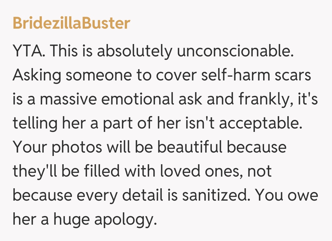 Comentariu de la BridezillaBuster