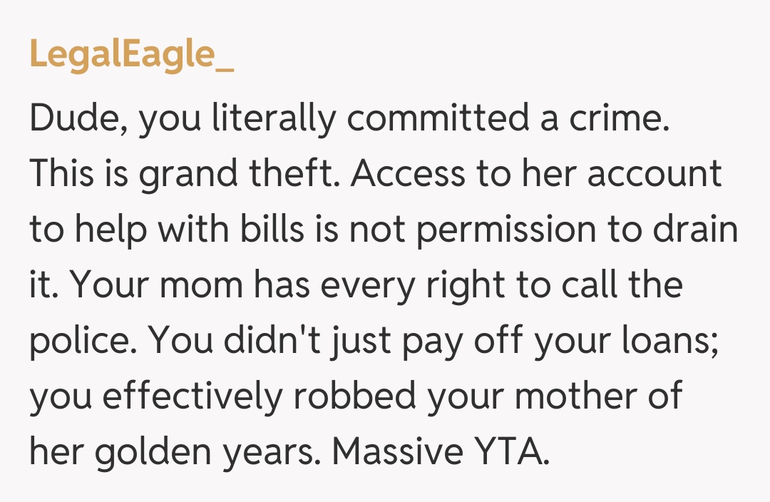 Comentariu de la LegalEagle_