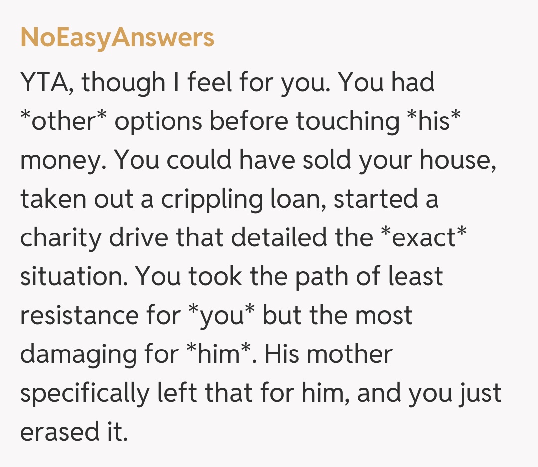 Comentariu de la NoEasyAnswers