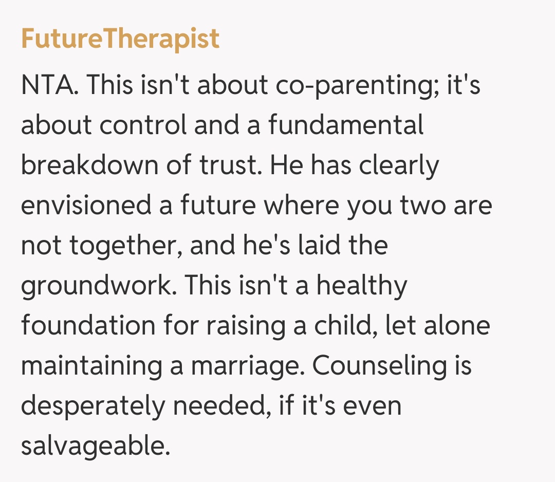 Comentariu de la FutureTherapist