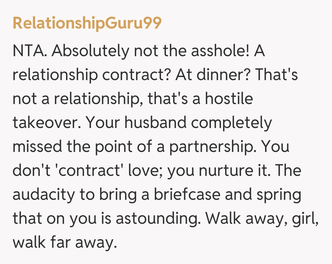 Comentariu de la RelationshipGuru99