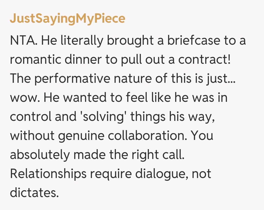 Comentariu de la JustSayingMyPiece