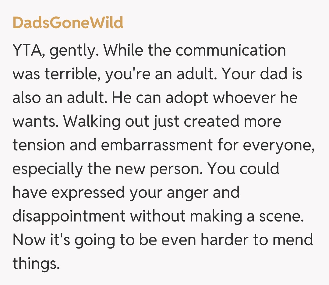 Comentariu de la DadsGoneWild