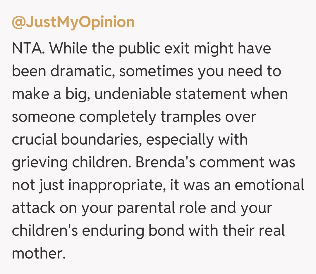 Comentariu de la @JustMyOpinion