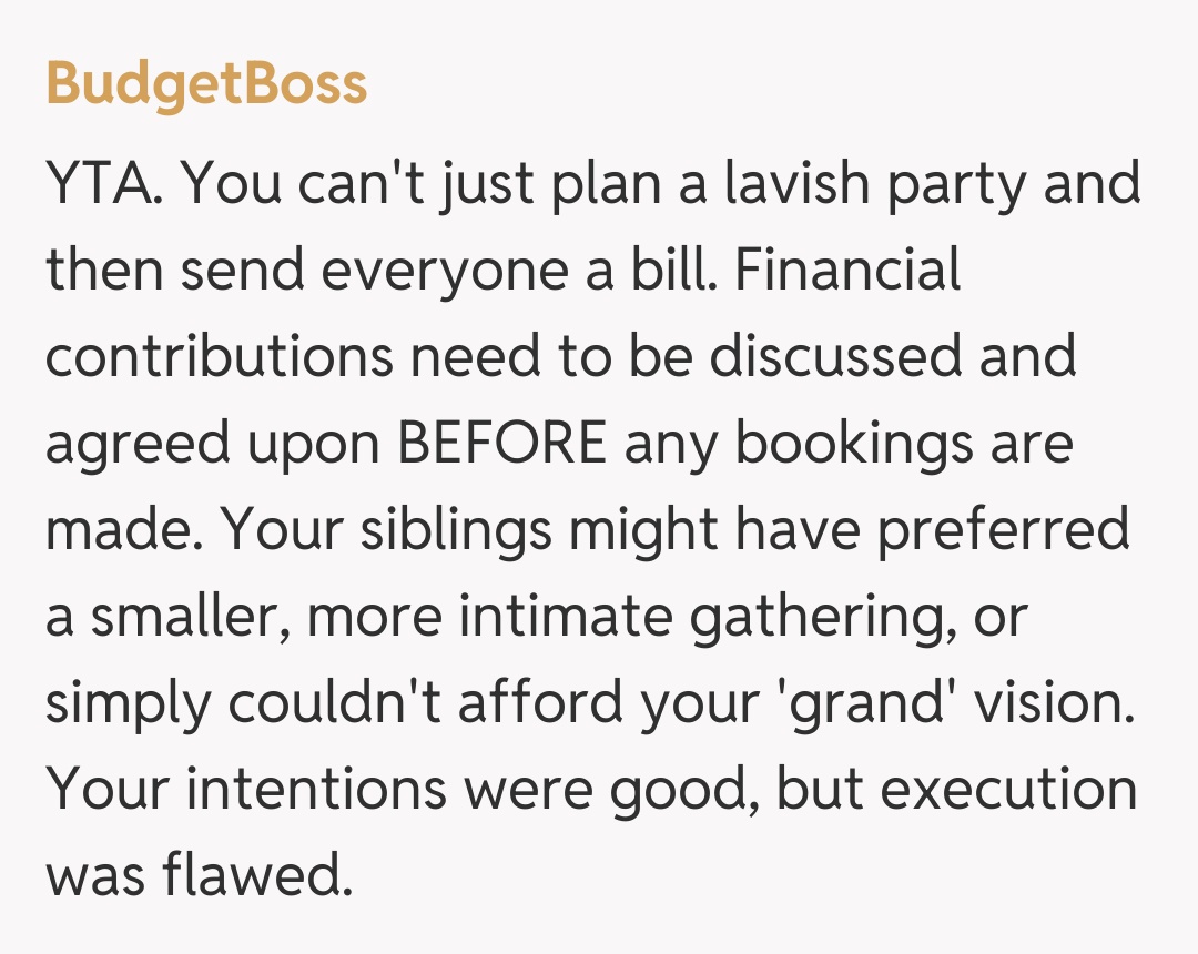 Comentariu de la BudgetBoss