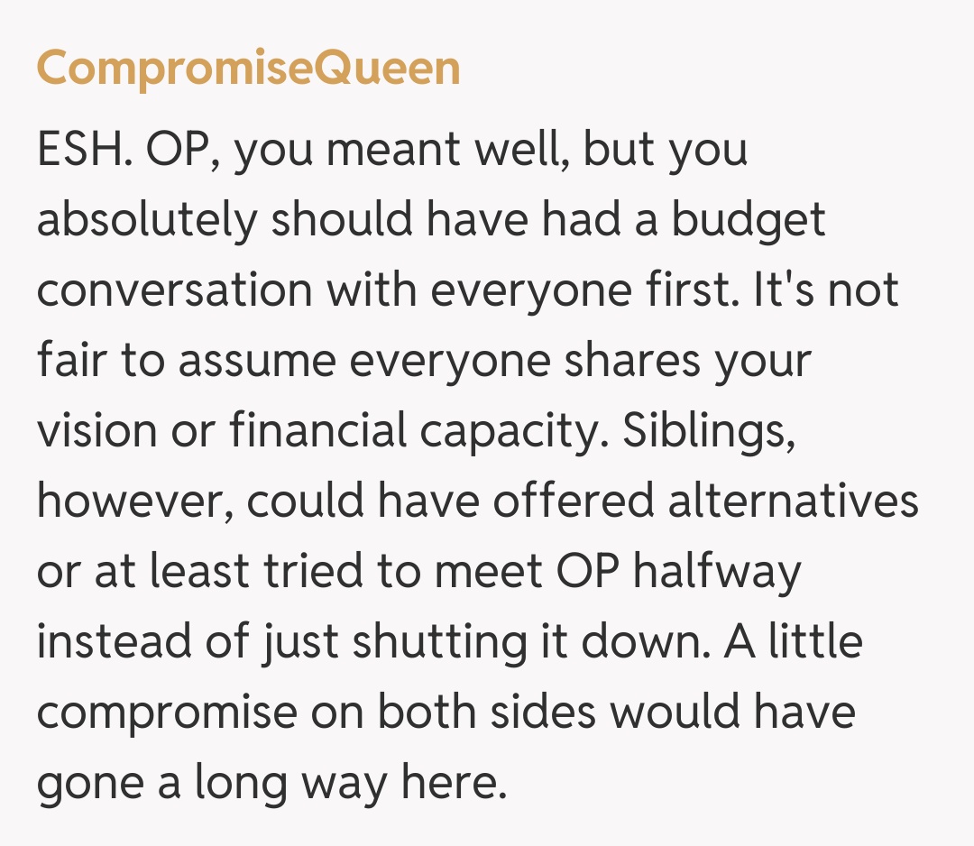 Comentariu de la CompromiseQueen
