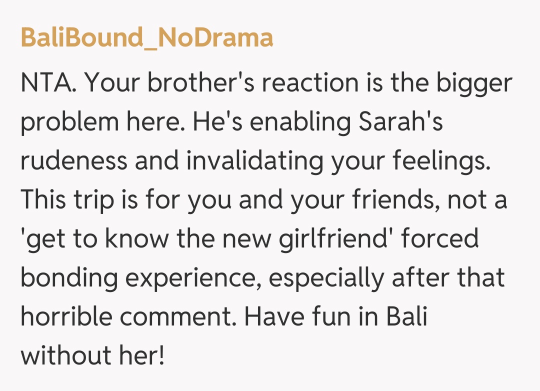 Comentariu de la BaliBound_NoDrama