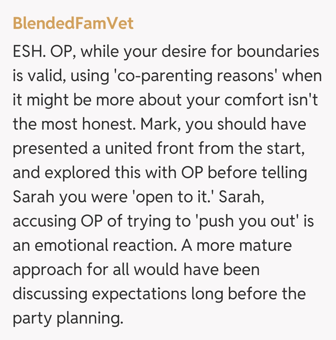 Comentariu de la BlendedFamVet