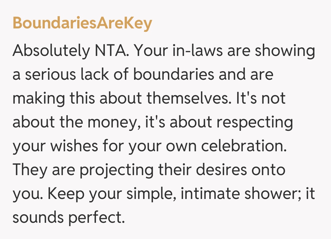 Comentariu de la BoundariesAreKey