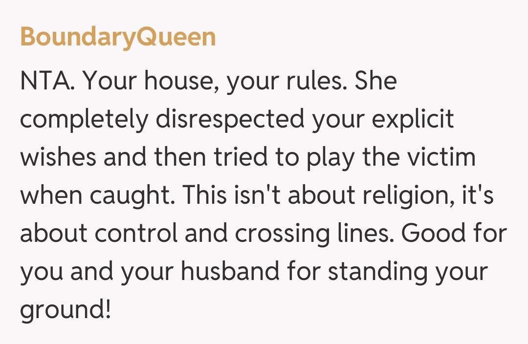 Comentariu de la BoundaryQueen