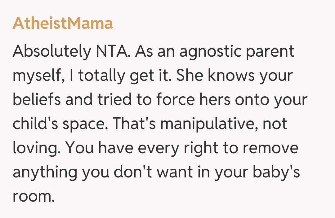 Comentariu de la AtheistMama