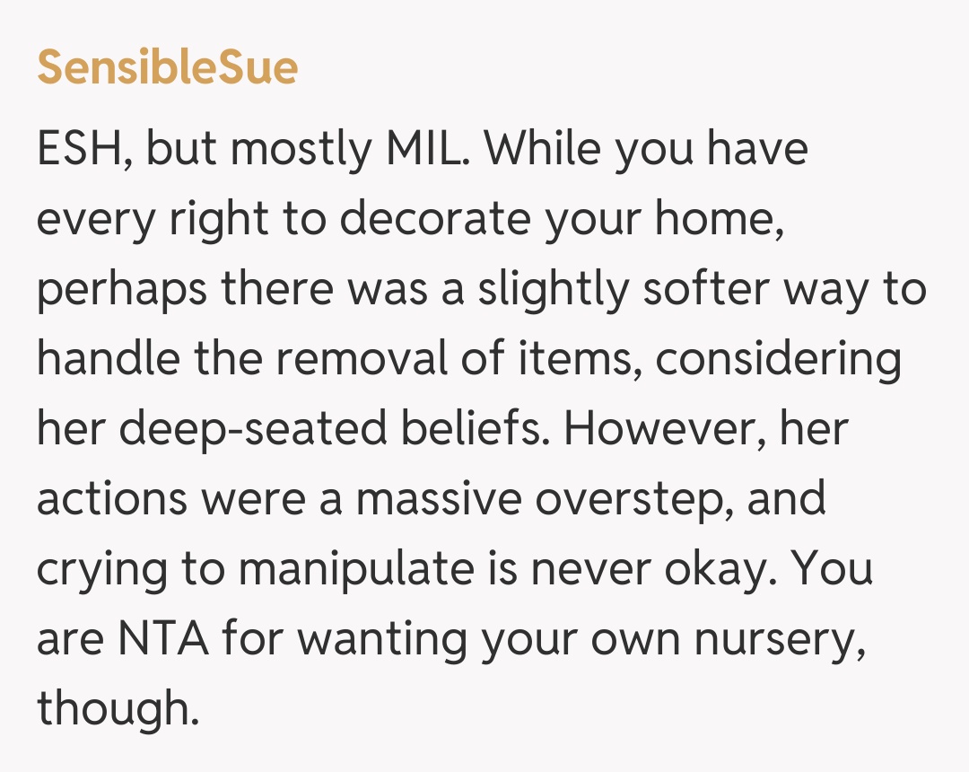 Comentariu de la SensibleSue