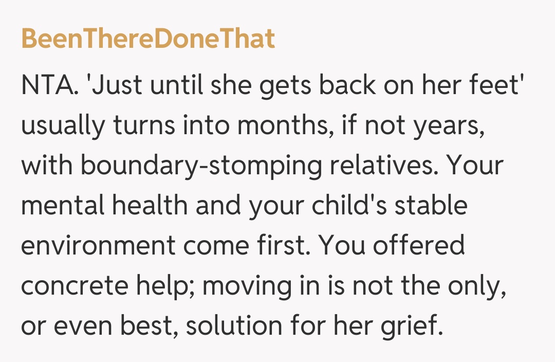 Comentariu de la BeenThereDoneThat