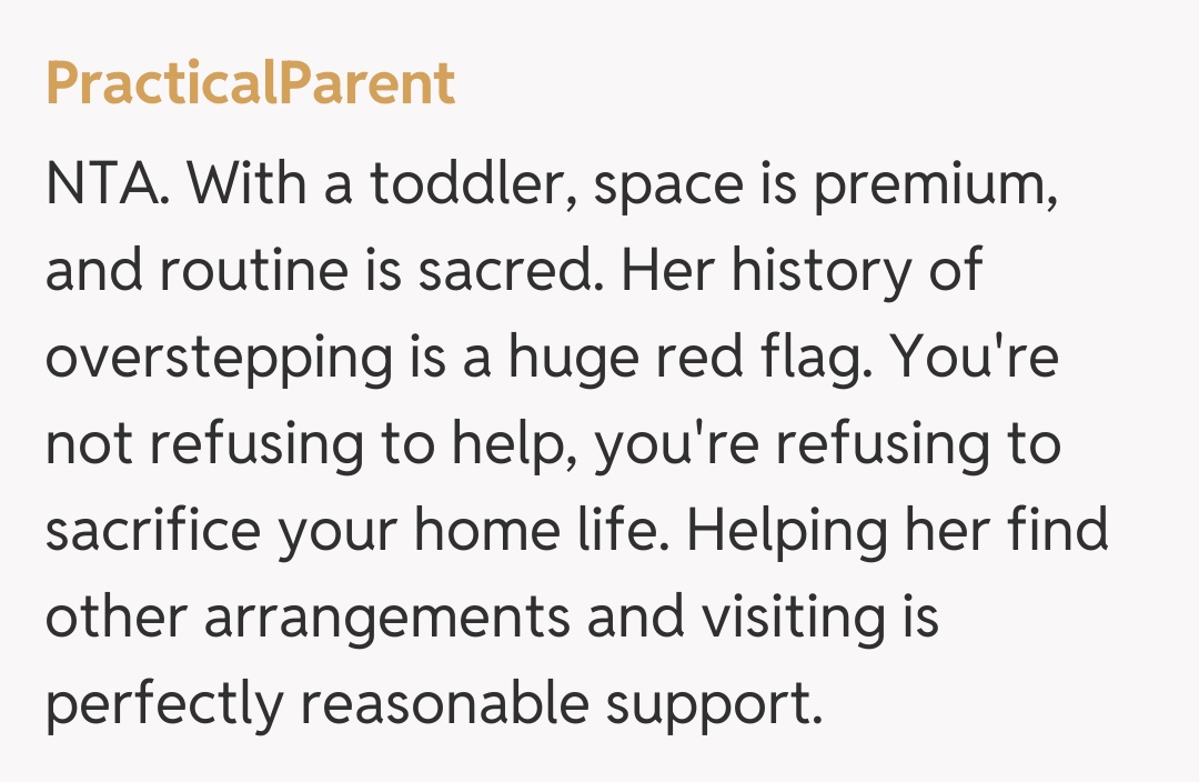 Comentariu de la PracticalParent