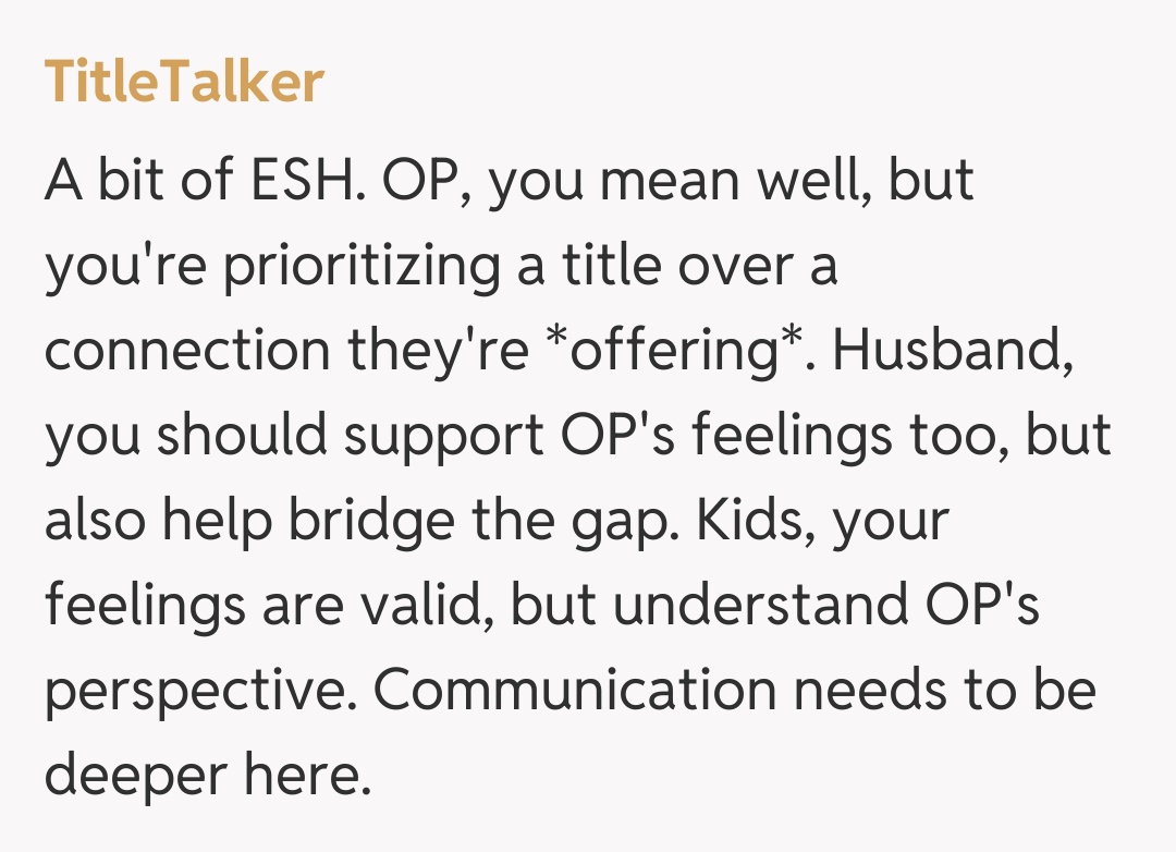 Comentariu de la TitleTalker