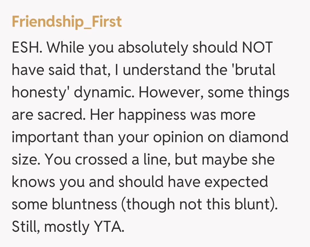 Comentariu de la Friendship_First