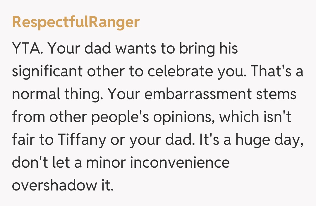 Comentariu de la RespectfulRanger