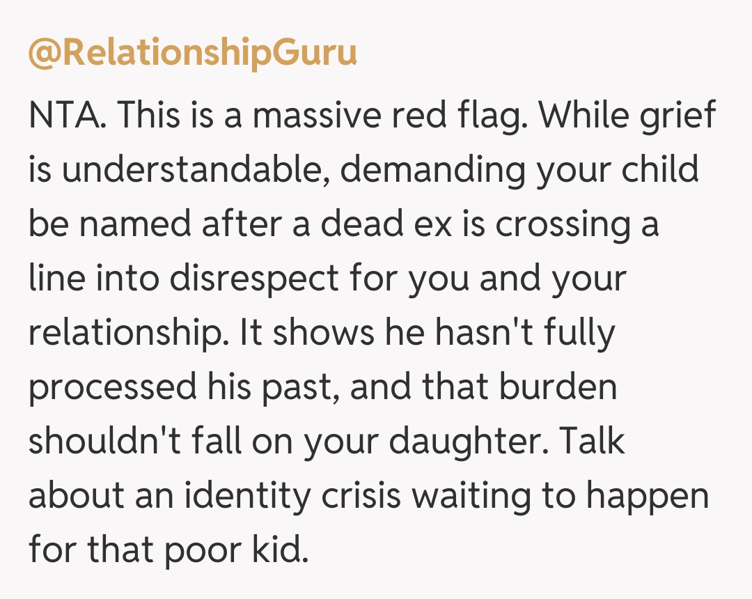 Comentariu de la @RelationshipGuru