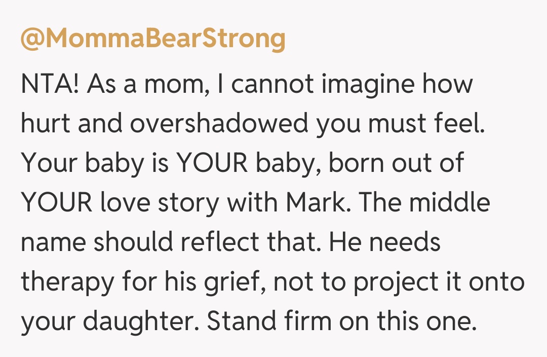 Comentariu de la @MommaBearStrong