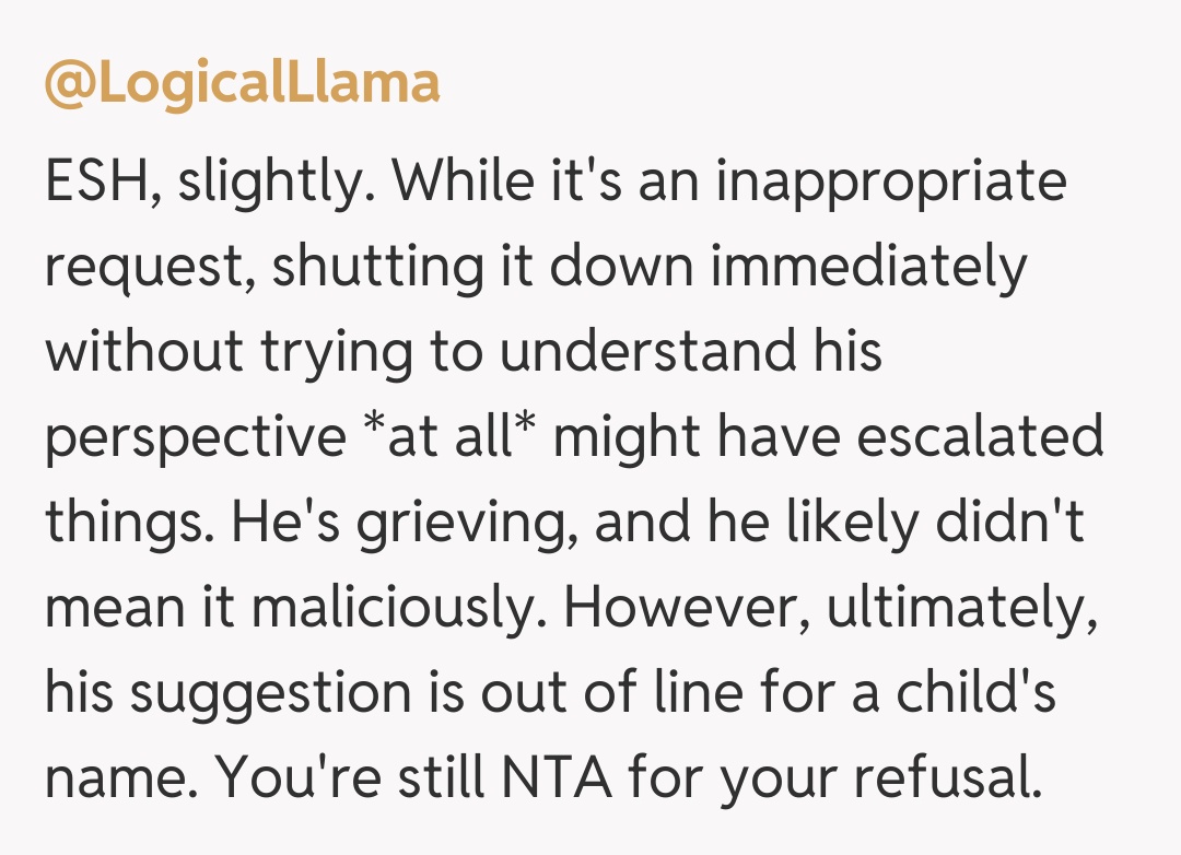 Comentariu de la @LogicalLlama