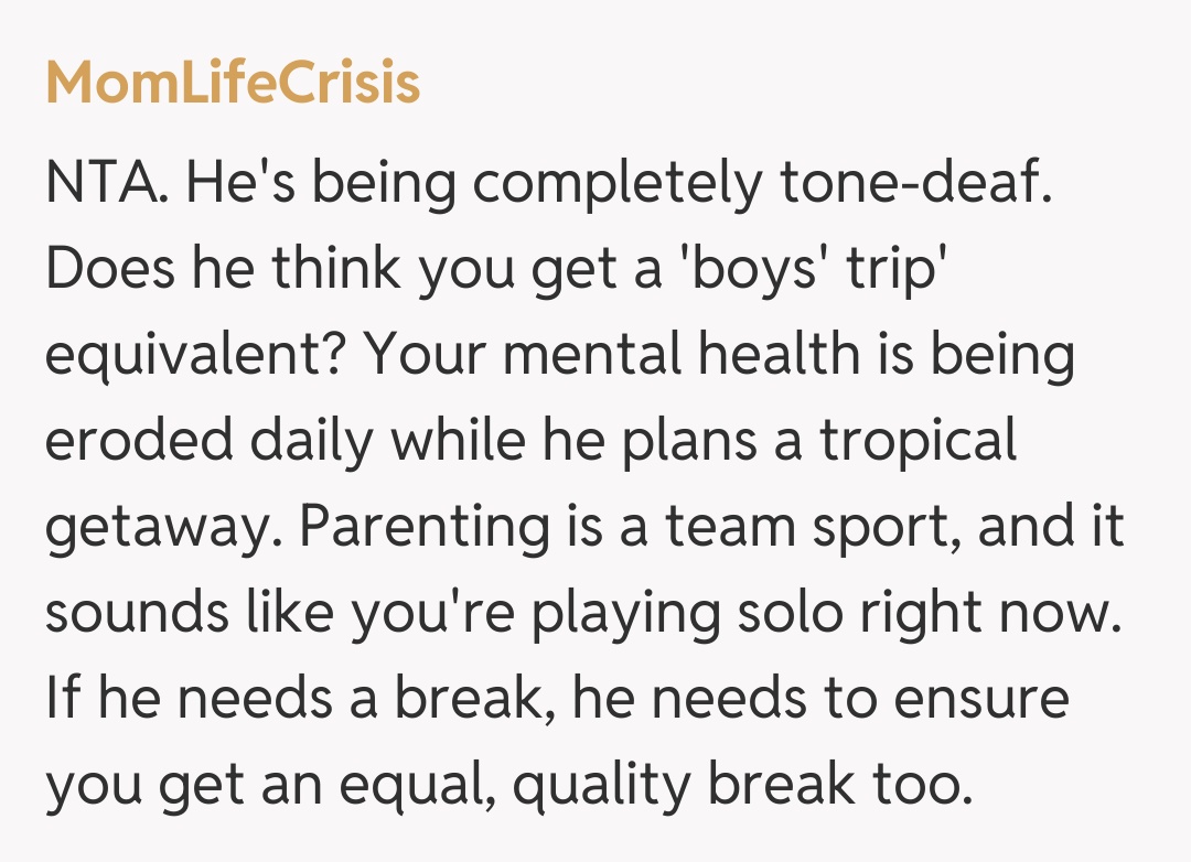 Comentariu de la MomLifeCrisis