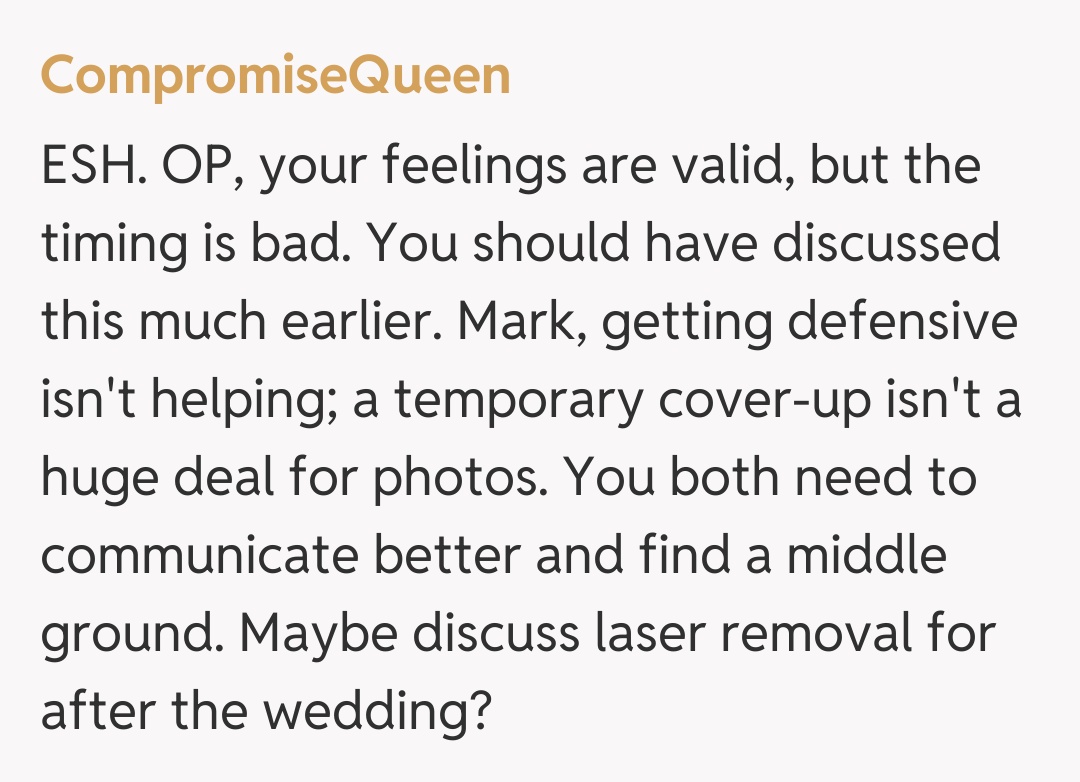 Comentariu de la CompromiseQueen