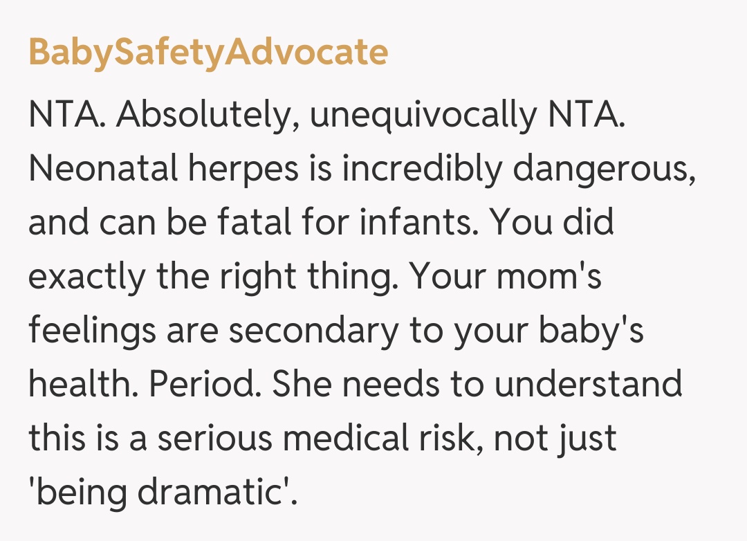 Comentariu de la BabySafetyAdvocate