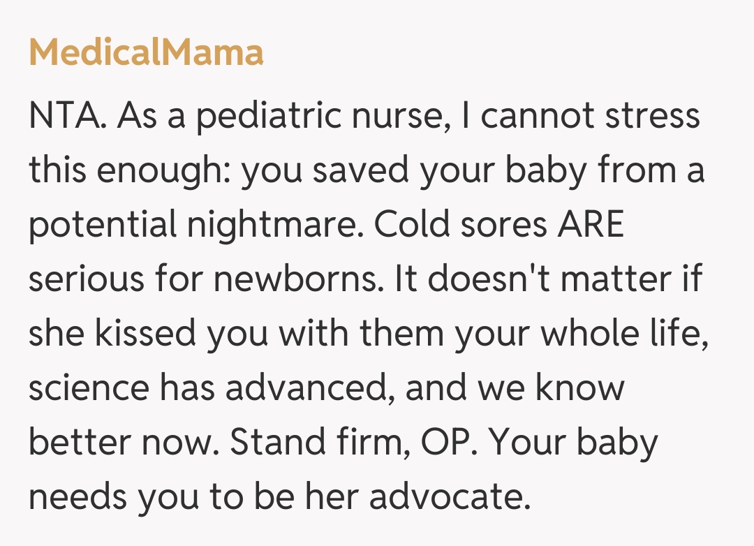 Comentariu de la MedicalMama