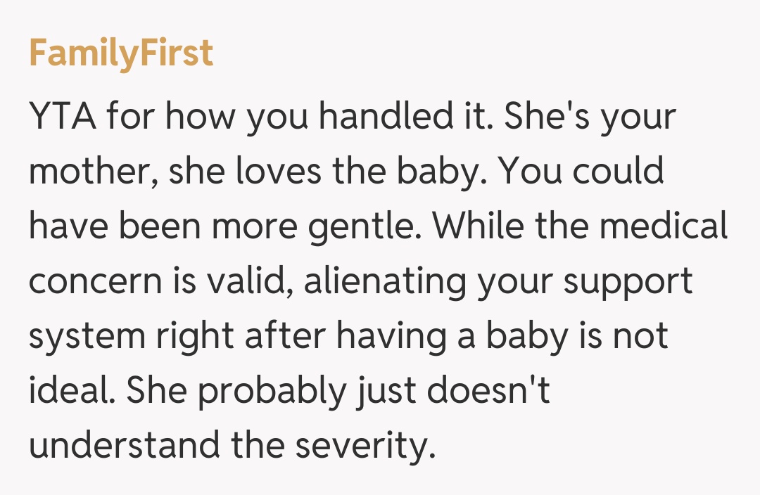 Comentariu de la FamilyFirst