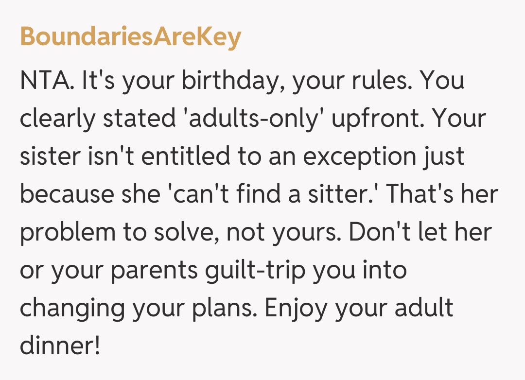 Comentariu de la BoundariesAreKey