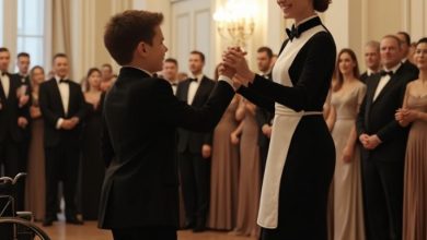 Photo of How a Brave Waitress Taught a Billionaire to Finally Accept His Son by Inviting Him to the Dance Floor When Everyone Else Looked Away