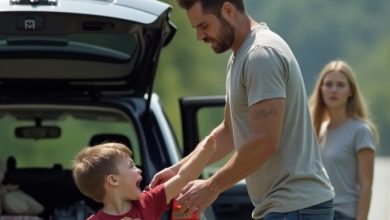 Photo of Ten Minutes Into Our Road Trip, My Husband Forced Me and Our Son Out of the Car — What I Discovered Changed Everything