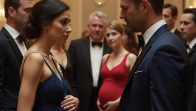 Photo of At His Promotion Party, My Husband Humiliated Me While I Was Pregnant — He Never Expected the One Phone Call That Ended His Career