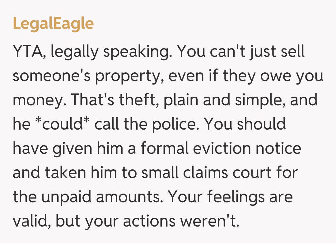 Comentariu de la LegalEagle