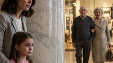 Photo of My 11-Year-Old Pulled Me Behind a Mall Pillar—What I Saw Changed Everything About My “Fragile” Mother-in-Law and My Marriage