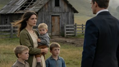 Photo of He Returned to Sell His Childhood Home — But the Light Inside Revealed a Wife He Thought He Had Lost… and a Son Who Shared His Eyes