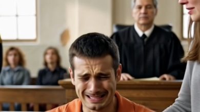 Photo of Moments After a Man Was Sentenced to Life, He Asked to Hold His Newborn Son—What Happened Next Forced the Court to Reexamine the Truth