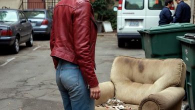 Photo of She Found an Old Sofa Near the Trash and Took It Home — But When Her Husband Opened It, They Discovered Something Hidden That Changed Everything