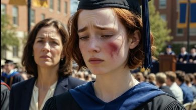 Photo of At My Graduation, My Father Publicly Claimed I Wasn’t His Real Daughter—But When I Opened the Envelope, His Wife Went Completely Pale