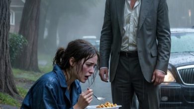 Photo of A Millionaire Notices His Maid Eating Alone in the Rain — The Truth He Discovers Changes the Way He Sees His Own Life