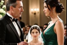 Photo of A Wealthy Father-in-Law Tried to Shame a Single Mom at His Son’s Lavish Wedding—But Her Calm Response Under the Crystal Chandeliers Left the Entire Ballroom Speechless