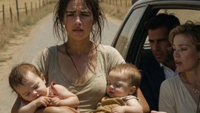 Photo of She Stood Alone on a Dusty Road Holding Two Babies—When a Luxury SUV Stopped, No One Expected What Would Happen Next