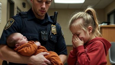 Photo of A Little Girl Walked Into a Police Station Begging for Help — What Officers Found Changed Everything