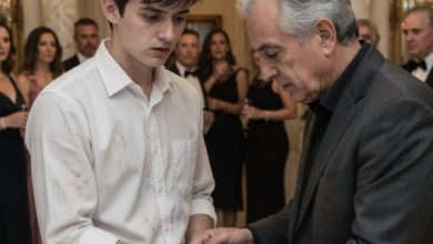 Photo of A Catering Worker Broke a Priceless Vase at a Billionaire’s Party—Then One Look at His Burn Scars Uncovered a Family Secret Buried for 27 Years