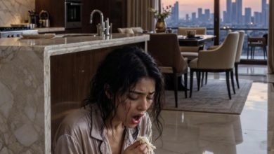 Photo of “Behind the Luxury Home, His Wife Was Secretly Surviving on Leftovers While Caring for Their Newborn”